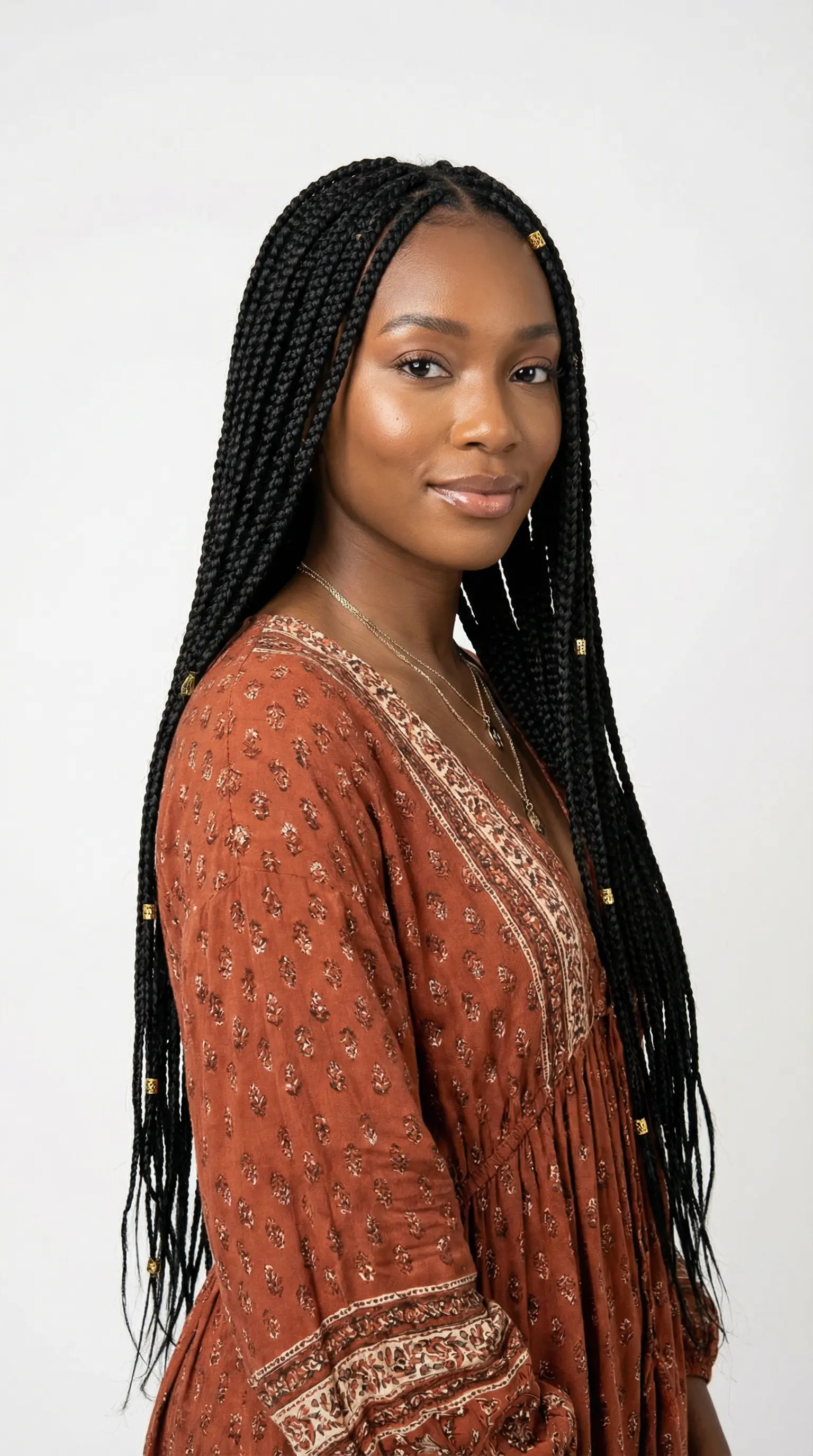 Premium Braids Service - Luxury Styling